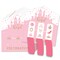 Big Dot of Happiness Little Princess Crown - Pink and Gold Princess Baby Shower or Birthday Party Game Pickle Cards - Pull Tabs 3-in-a-Row - Set of 12